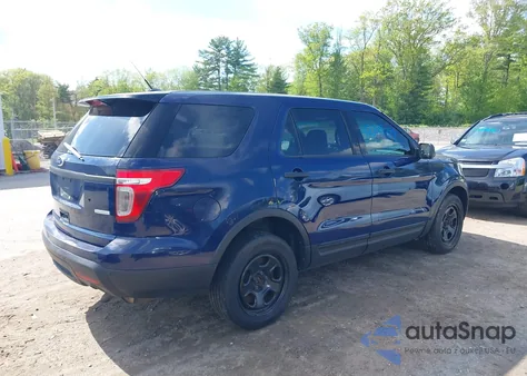 2015 Ford Police Interceptor из США, поврежденный, VIN 1FM5K8AT8FGC08890